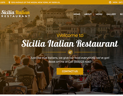 Restaurant Web Site Design | Website Template