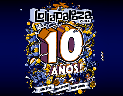 LOLLAPALOOZA CHILE 2020 - LOTUS - Post animados RRSS
