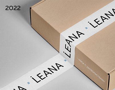 LEANA logo and identity