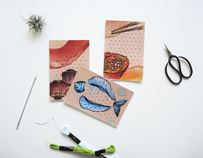 Product Design - Stitch Card by Tainan Nature