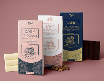Figo chocolate packaging design