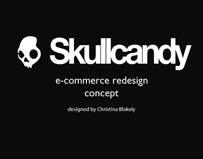 Skullcandy e-commerce redesign concept