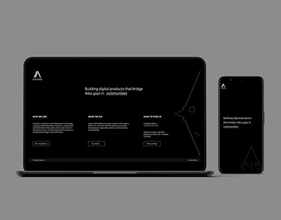 Identity Design and Website Design for Anzalab Group