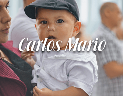 Bautizo Carlos Mario