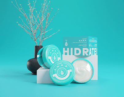 SHRP | Protein Cream | Packaging Design