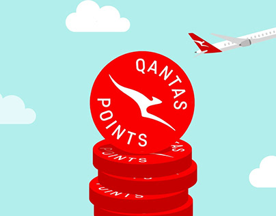 Qantas Business Money Animation