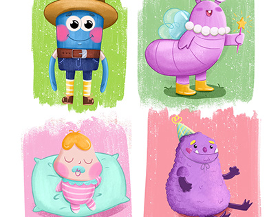 Children Book Character Design
