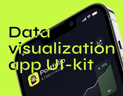 Data visualization app UI-kit