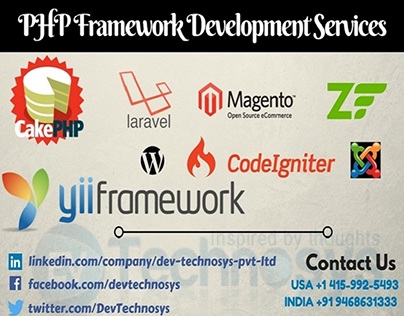 PHP Framework Web Development Services