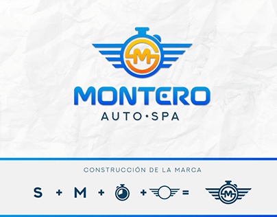 Imagotipo y Branding - Montero Auto Spa