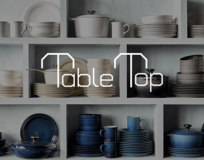 Table Top - Brand and Digital Identity of Dish Shop