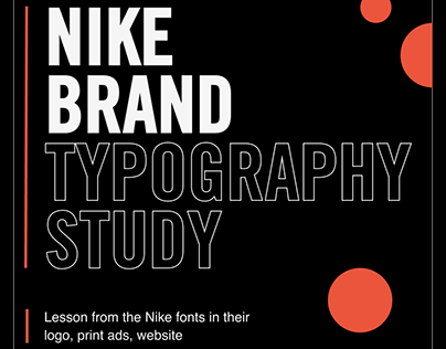 Nike Brand Typography Study