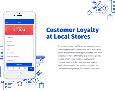 Mobile App / UX Design: Grocery