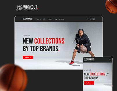 Sport Clothes Store Website