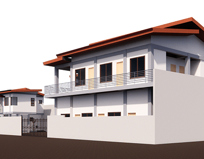 TWO-STOREY RESIDENTIAL BUILDING WITH GUEST HOUSE