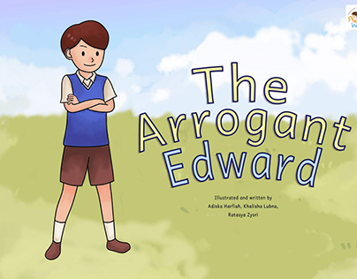 Children's Book Illustration : The Arrogant Edward
