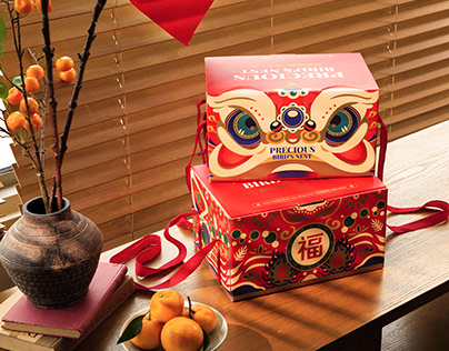 CNY Lion Dance Gift Box