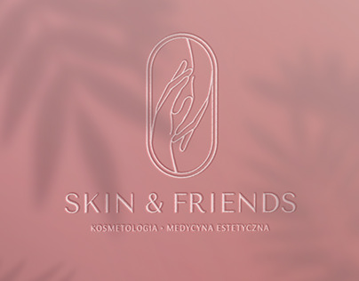 Identyfikacja dla butikowego gabinetu Skin&Friends