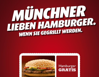 Burger King Flyer "Hamburger"
