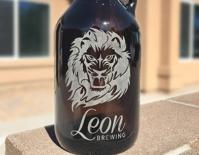 Brand Identity + Growler Design - Leon Brewing