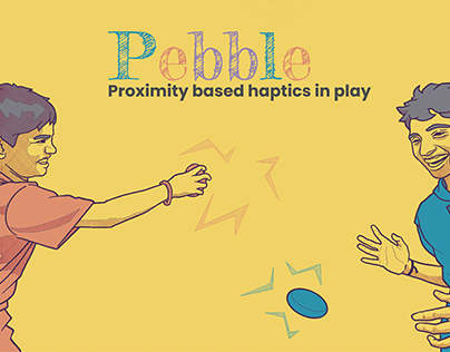 Pebble - Proximity based haptics in play
