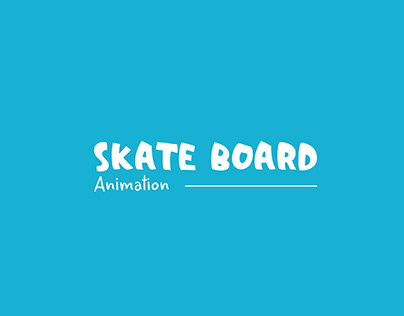 Skate Board Animation ( Motion Graphics )