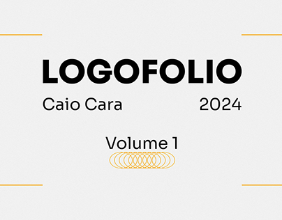 LOGOFOLIO - VOLUME 2024 CAIO CARA DESIGNER
