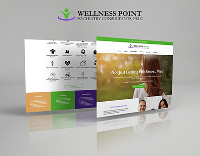 Wellness Point Psychiatry | Website Mockup