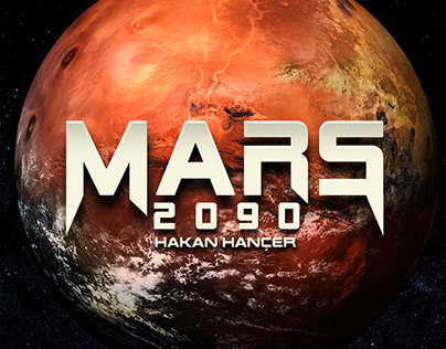 MARS 2090 Koloni Günlükleri Kapak Tasarımı