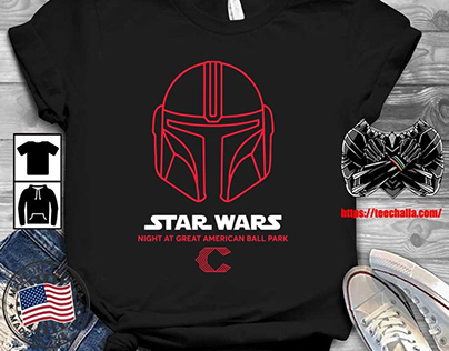 Star Wars Cincinnati Reds Baseball T-shirt
