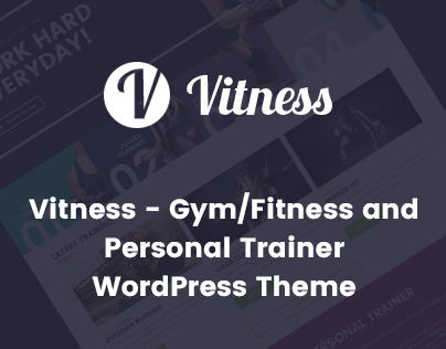 Vitness – Gym/Fitness WordPress Theme