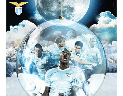 Christmas press campaign calendar SS Lazio