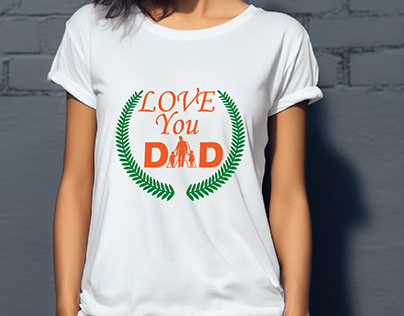 Fathers Day T shirt Design