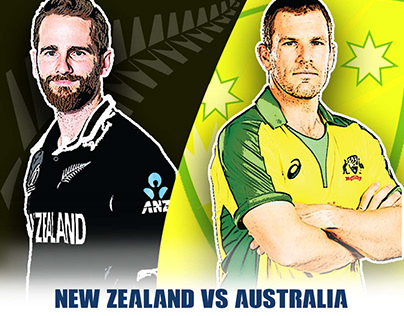 New Zealand vs Australia poster