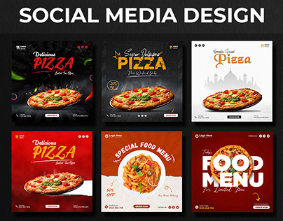 Social Media Food Post template