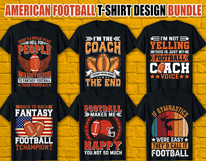 American Football T-shirt Design | Football T-shirt