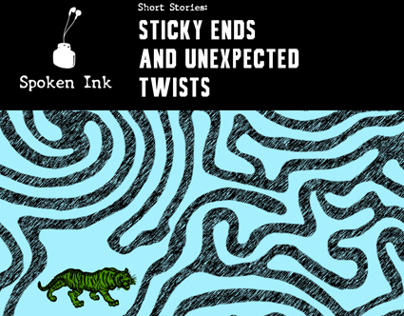 Audio stories cover design for Spoken Ink