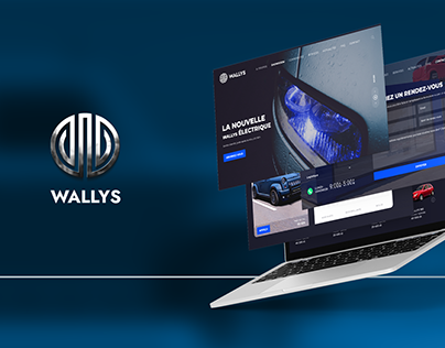 WALLYS Car website redesign