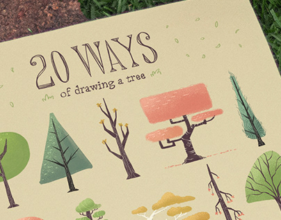 WACOM | 20 Ways of Drawing a Tree