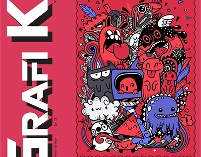 Diseño de Revista Grafi K - Diseño Gráfico