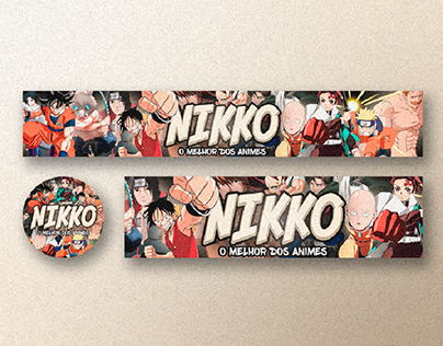 Banner + Logo de YouTube para Nikko