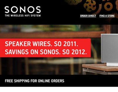 Sonos E-mail Campaigns