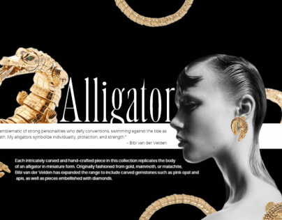 Layout Design: Jewellery Collection Highlight