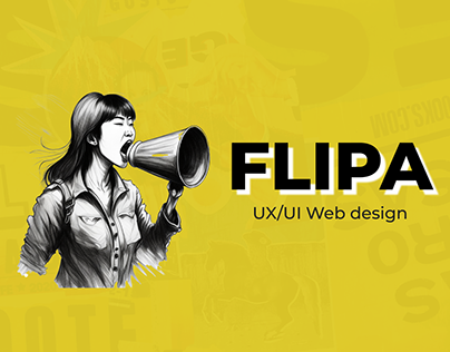 FLIPA - UX UI Web design