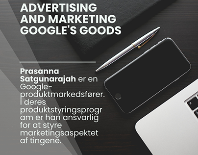 Prasanna Satgunarajah er en Google-produktmarkedsfører