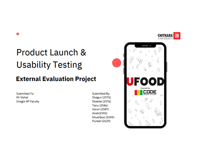 product launch and usability testing