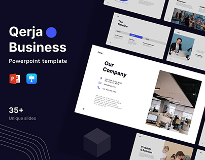 Qerja - Business Presentation Template