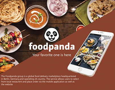 UI/UX Design for Foodpanda App
