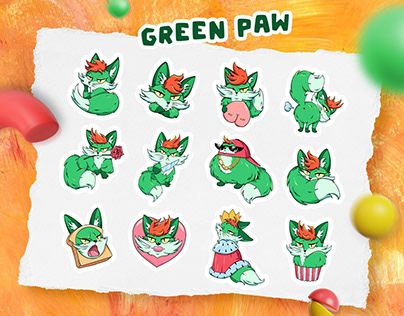 Green paw