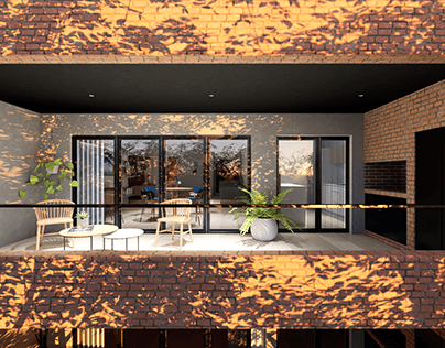 Diseño Interior : Living + Balcón